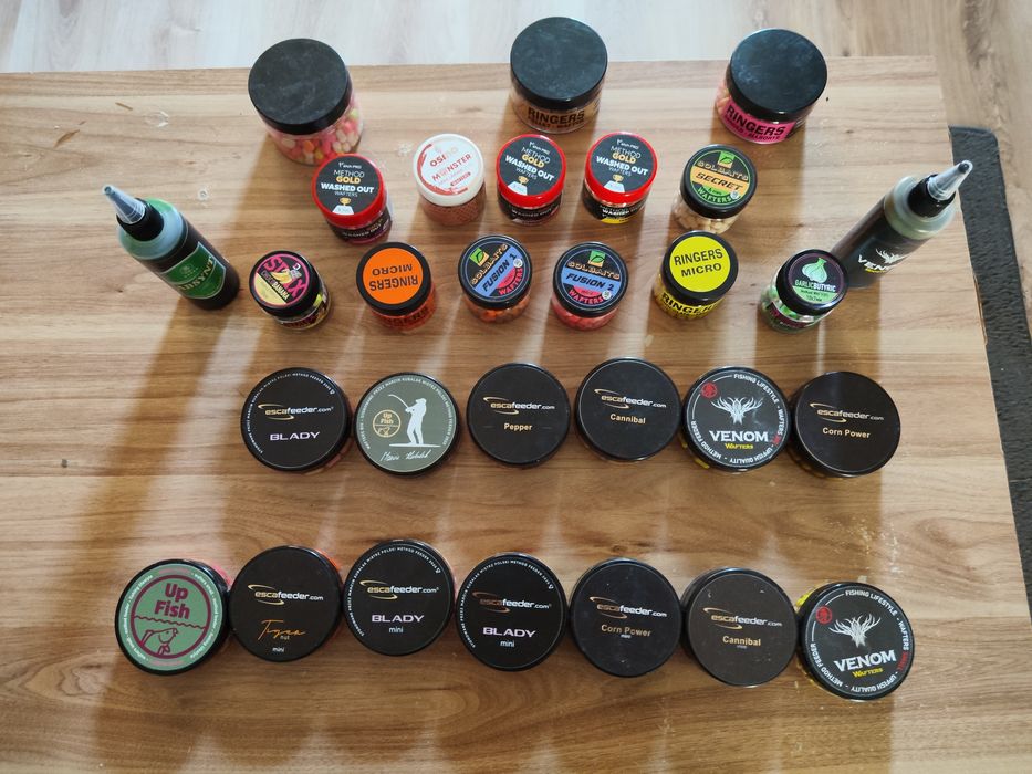 Zestaw waftersow Esca , Up fish , Ringers, Solbaits, Delphi, Match pro