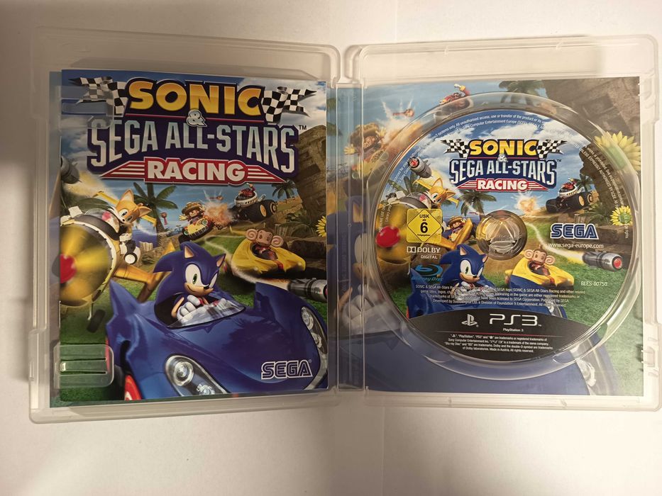 Sonic & SEGA All-Stars Racing PS3 PlayStation 3 angielska komplet