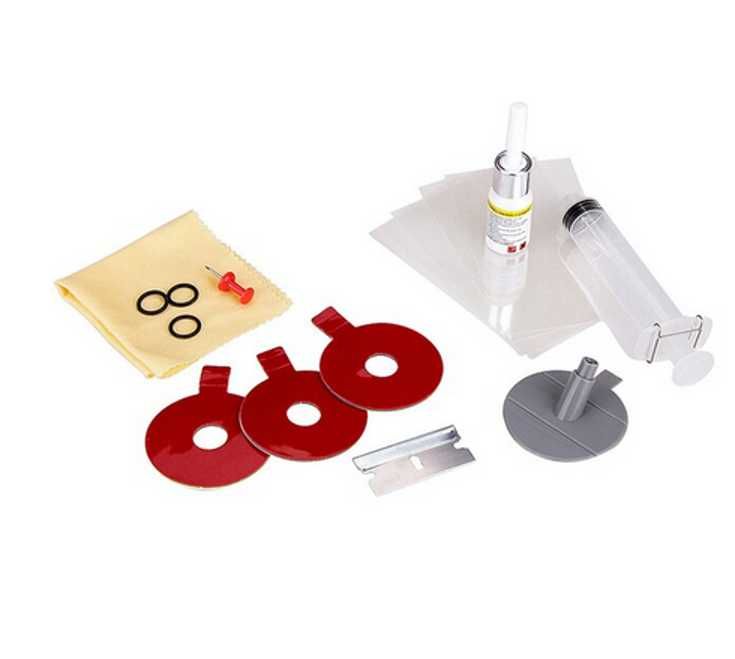 Kit reparação para-brisa carro