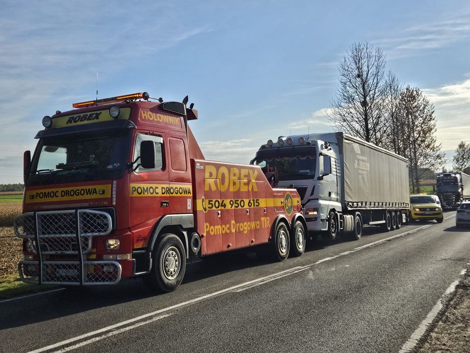 Pomoc Drogowa Auto Laweta Holowanie TIR Transport CIECHANÓW ROBEX