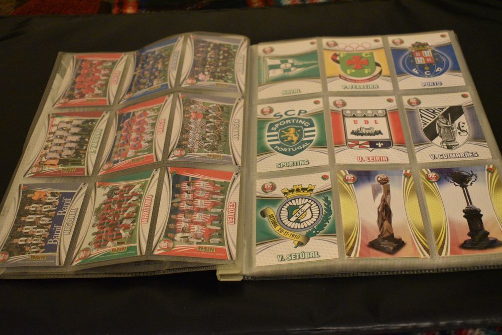 Caderneta de cromos Mega Craques 2008 da Panini