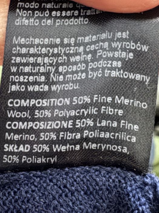 Sweter męski rozpinany rozmiar XL