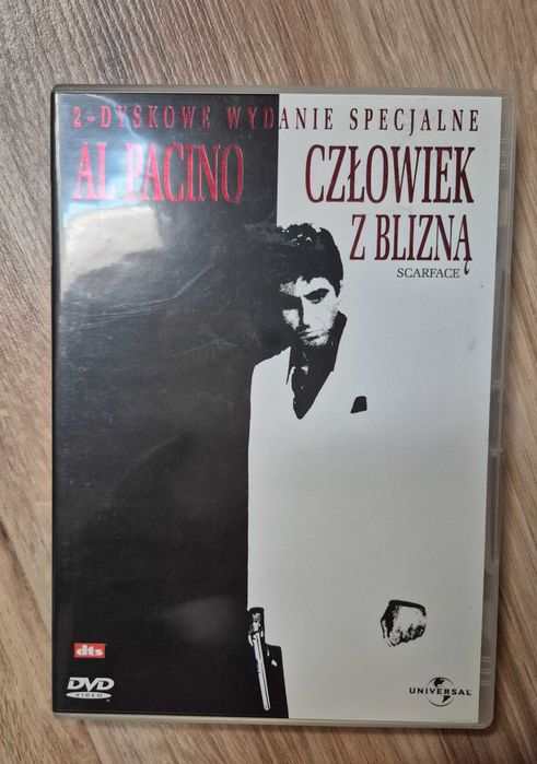 Człowiek z blizną dvd edycja specjalna PL