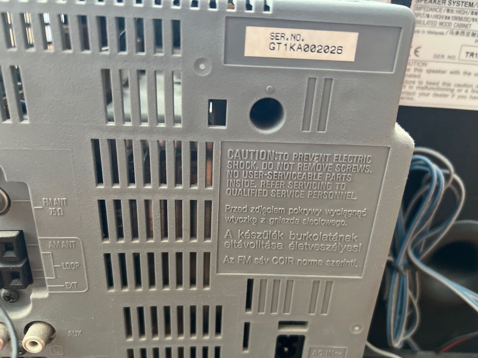 Музичний центр Panasonic SA-PM25 з колонками та пультом ДК