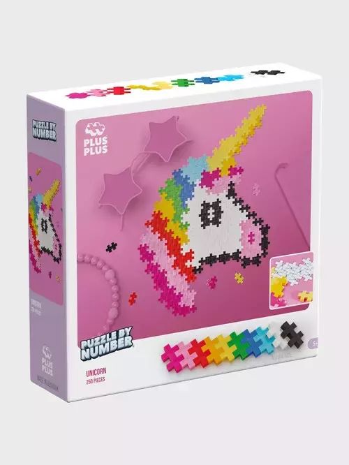 Plus-Plus Puzzle by numbers Jednorożec. Plus-Plus. Nowy Produkt