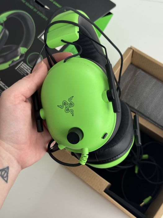 Razer BlackShark V2 X Green Edition - ігрові навушники