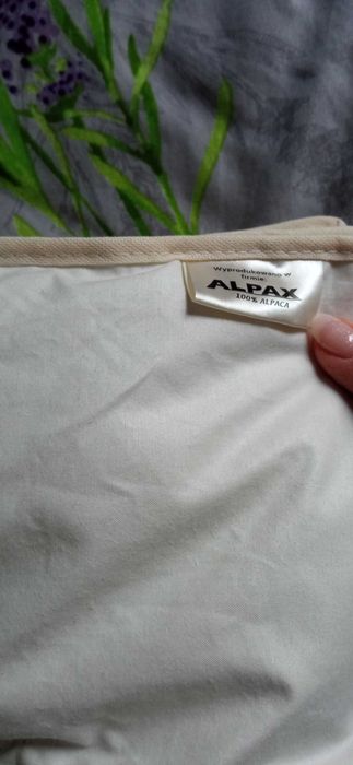Kołdra z alpaki 100% 140/200 cm