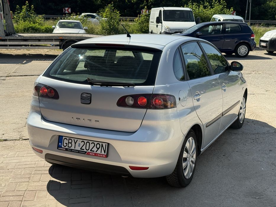 Seat Ibiza LIFT 1.4 MPI 85 KM 2008 R SPROWADZONY Zarejestrowany GWARANCJA