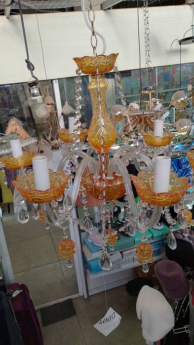 люстра  хрустальная классическая