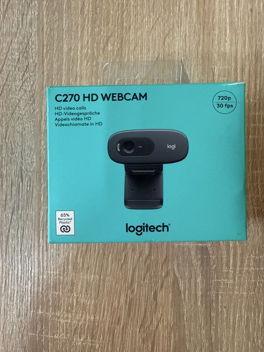 Logitech C270 HD webcam вебкамера