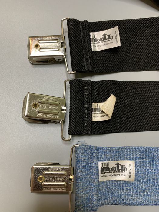 Мужские эластические подтяжки holdup made in usa