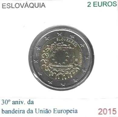 30 Anos da Bandeira da U. E. - 2015 - - Moedas Comemorativas de 2,00 €