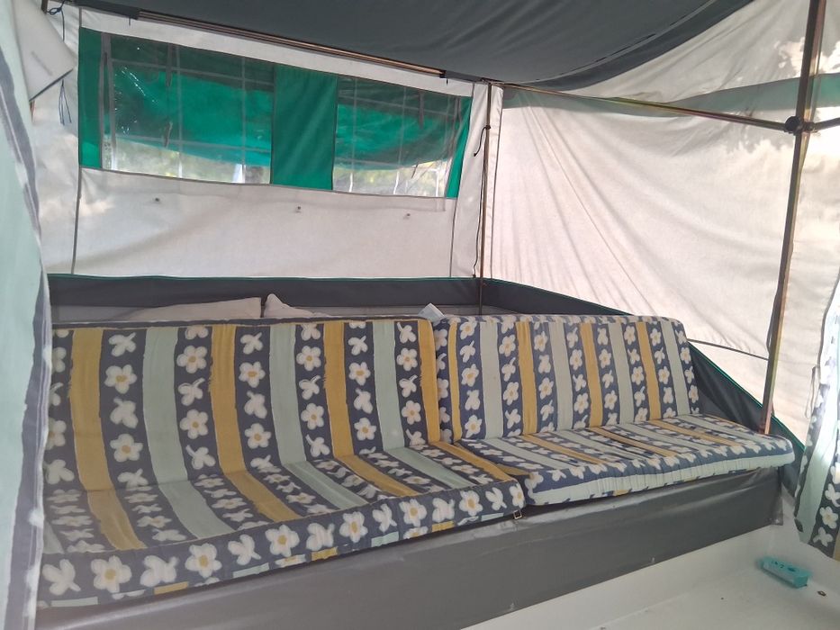 Autotenda com chão em fibra