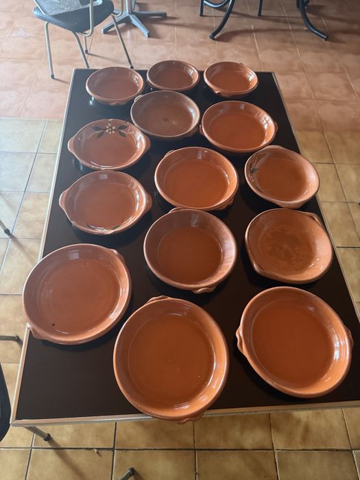 Travessas de barro para restaurantes