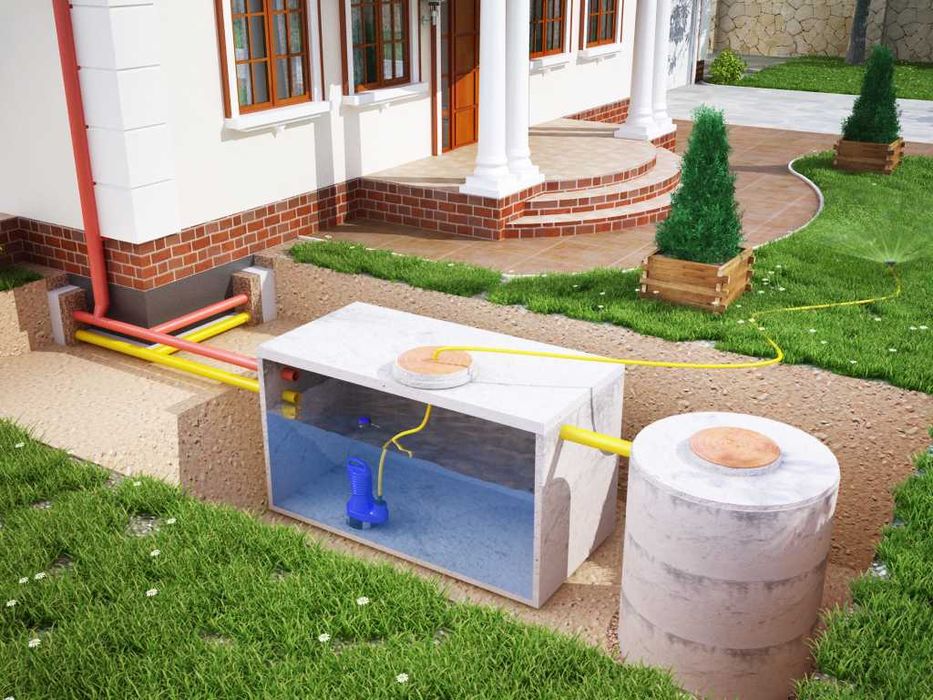 Zbiornik na deszczówkę , wody opadowe, 8 m3 Wrocław z montażem