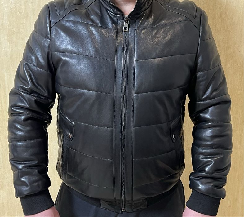 Продається кожана куртка чоловіча