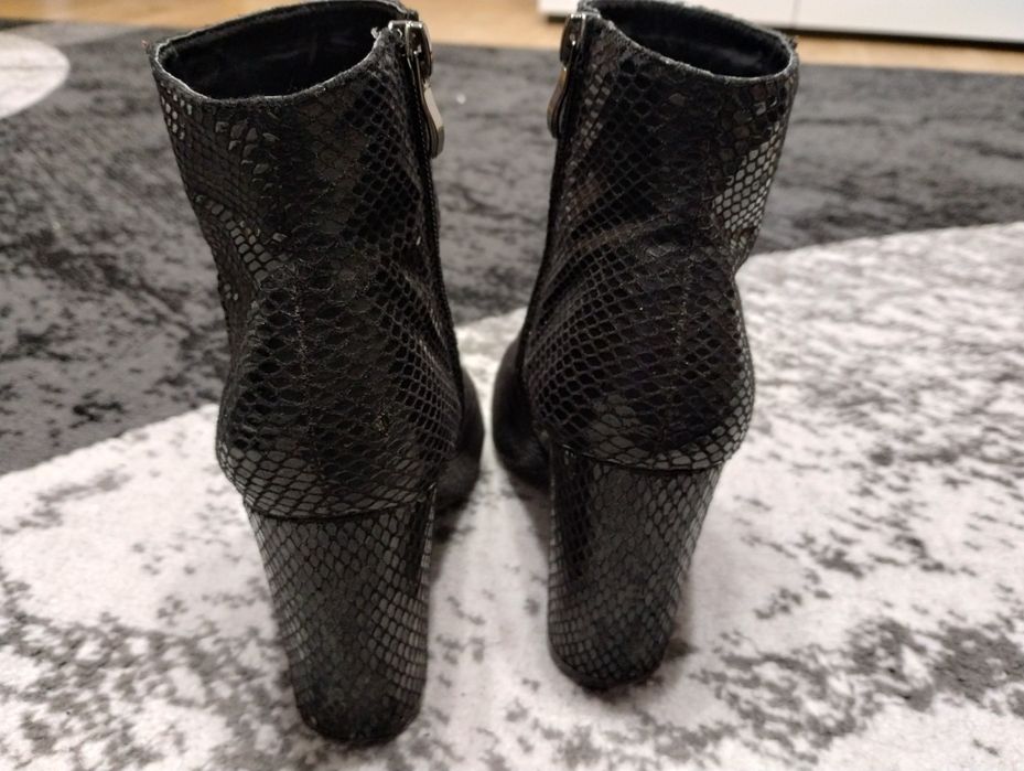 Botki czarne rozmiar36