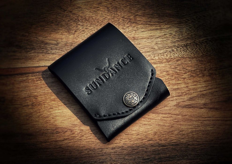 Portfel męski Bifold ze skóry | ręcznie szyty, elegancki, ponadczasowy