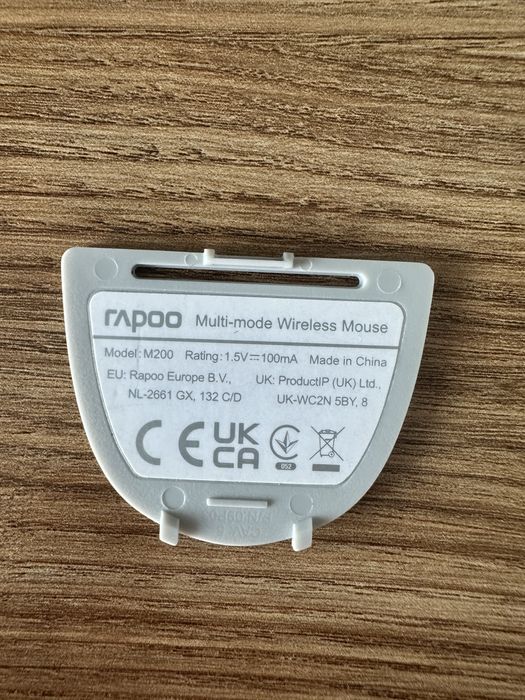 Rapoo бездротова клавіатура і миша Bluetooth, комплект E9100M + M200 (не Logitech, A4Tech, HP), б/в