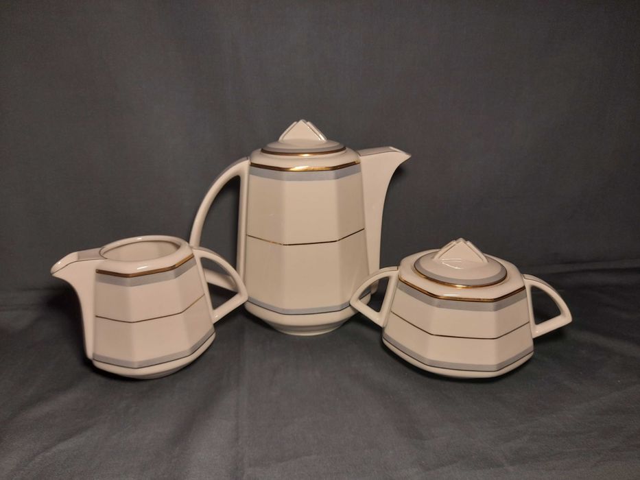 Serviço de café Fábrica do Candal-- Art Déco