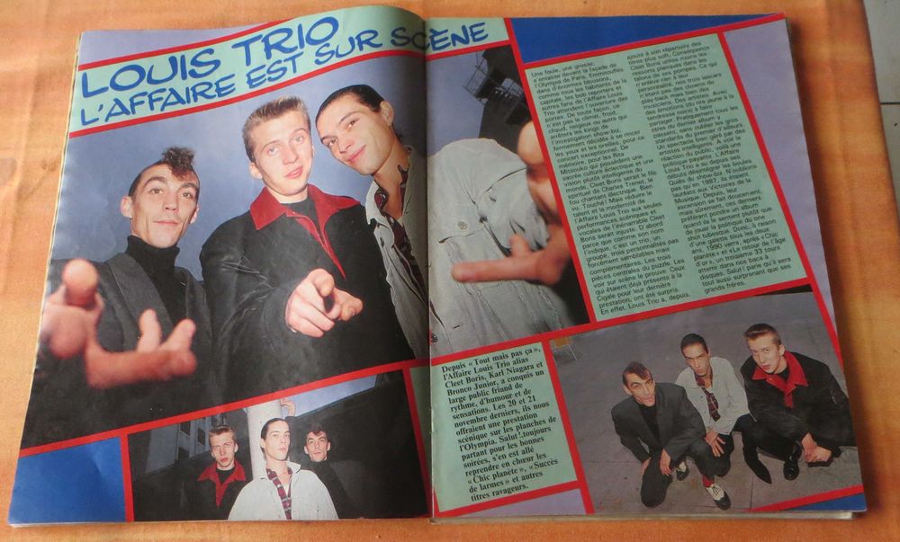 Revista Música  Salut Don Jonsom 1989 c/ posters Ken Wakl e Tonu Danza
