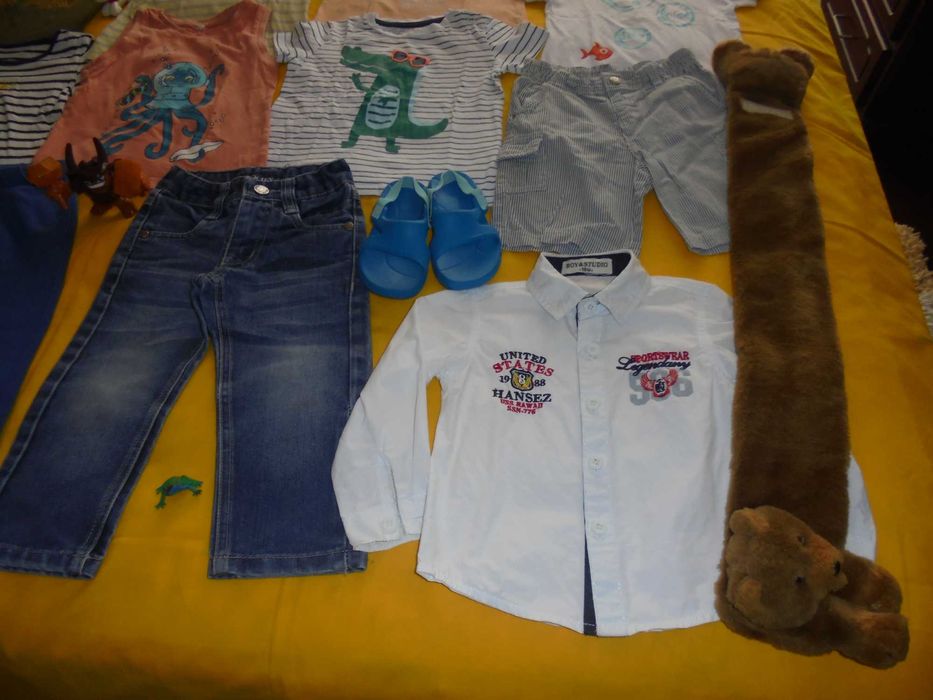 lote de roupa de menino a viola do Panda