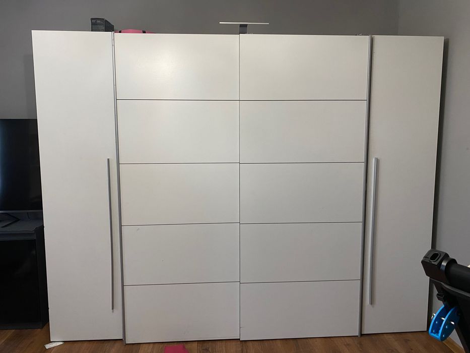 Szafa biała  duża 270 cm