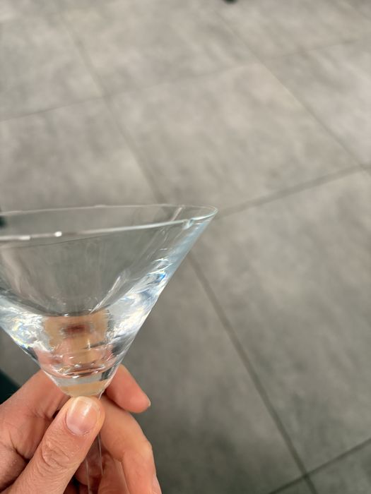 Kieliszki na drinki martini