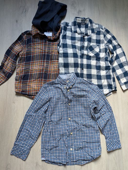 Флісові сорочки Old navy. Сорочка для школи H&M