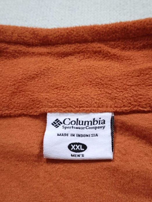 Columbia Klamath Range II Half Zip Fleece Men's XXL - Bright Orange