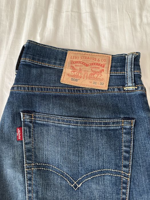 Чоловічі джинси сині Levis 508 та інші