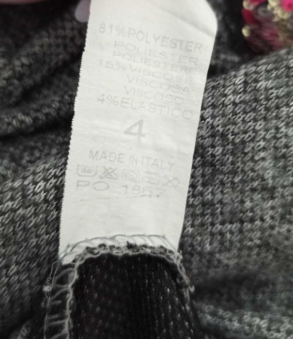 Sweterkowa sukienka roz. 104-110