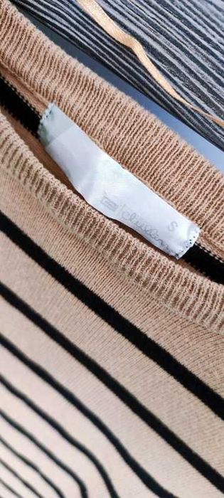 Sweter damski w paski S #y2k #00s #retro