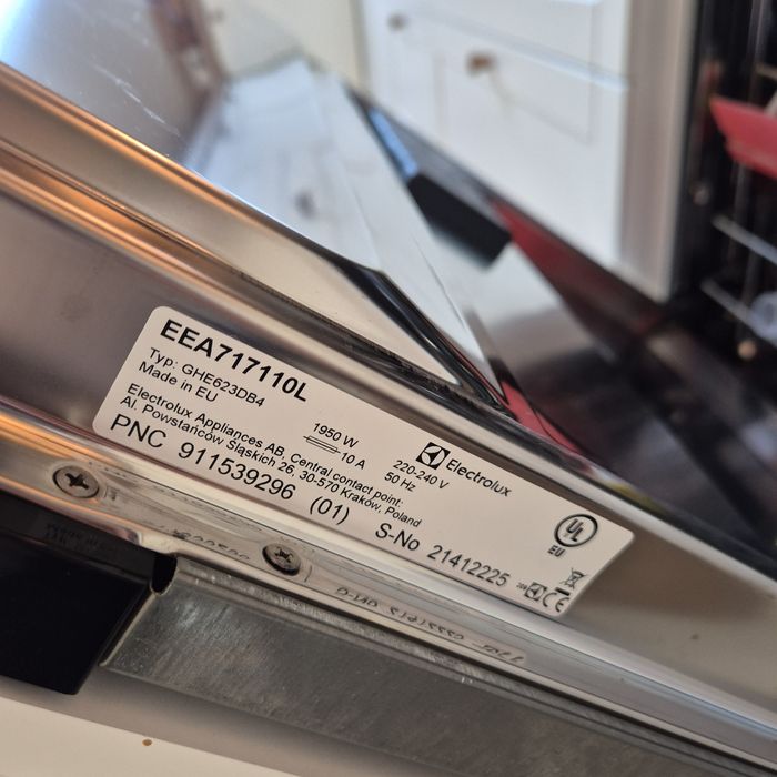 Zmywarka do zabudowy 60cm electrolux nowa