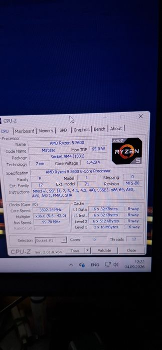 AMD Ryzen 5 3600