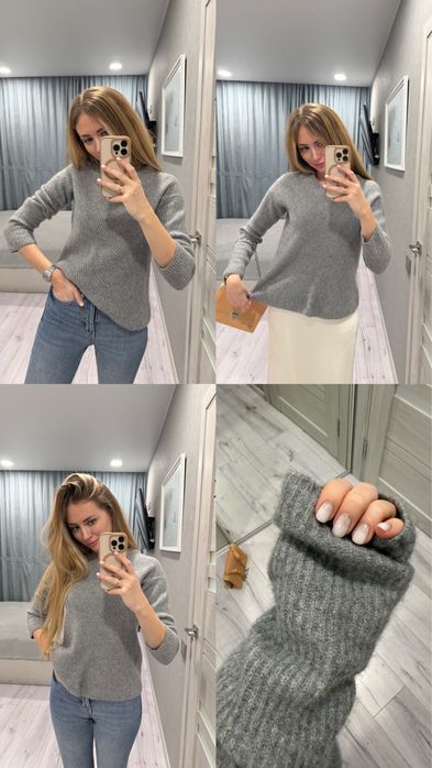 Кашемір 100% светр  HM преміум лінійка