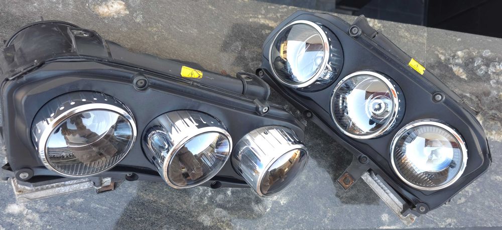 Reflektory Alfa Romeo 159 Brera Xenon zregenerowane czarne AL BLACK
