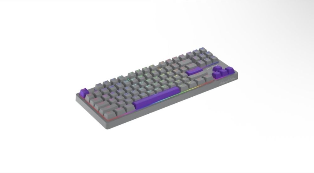 Клавиатура HATOR Rockfall 2 Mecha TKL Autograph Edition Titanium