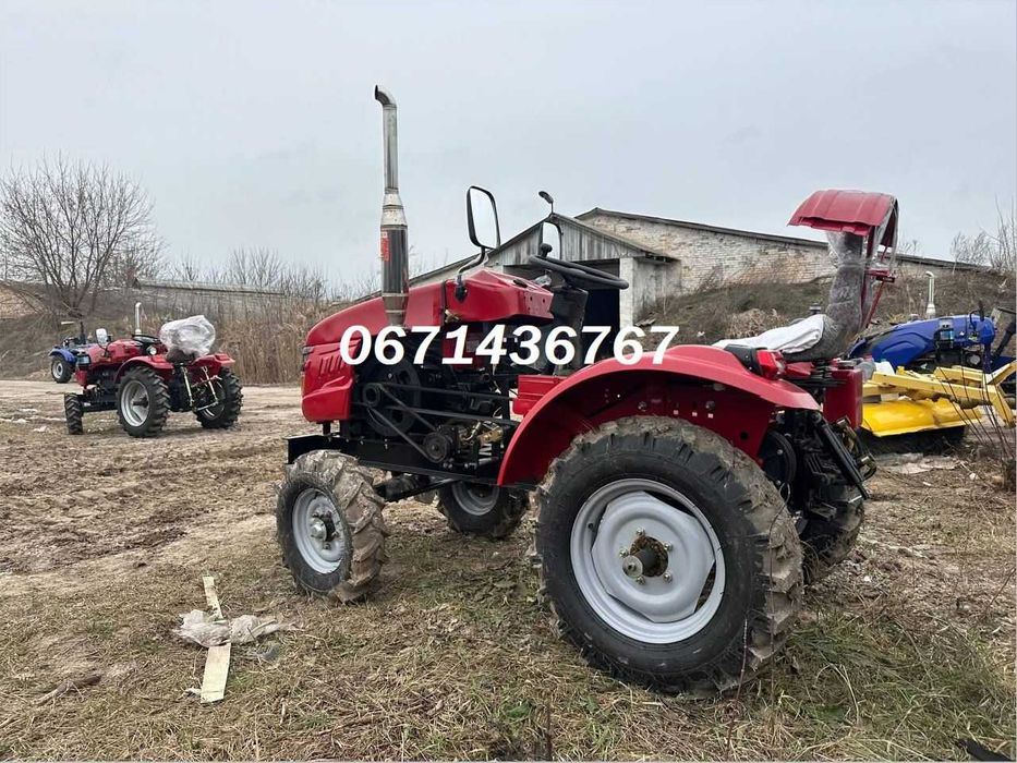 Мото-Трактор 160BN з Посиленою рамой+ Фреза та Плуг ДОСТАВКА-0! Кредит