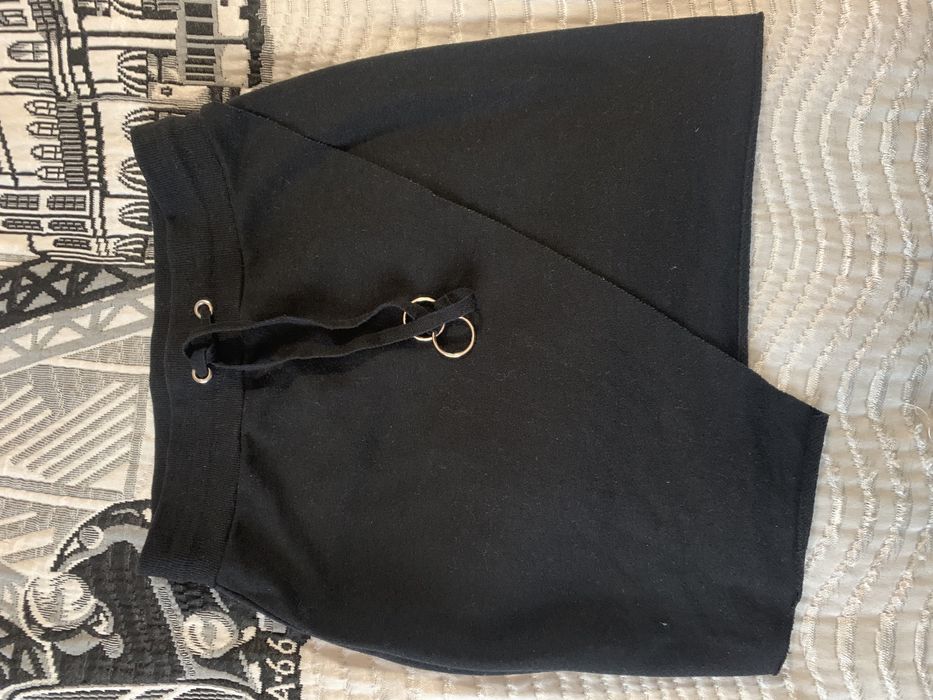 Croop czarna spódnica stan idealny r. S