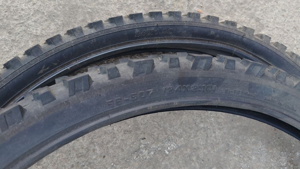 Opony rowerowe 24 cale