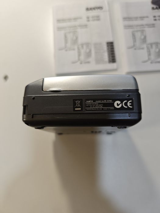 Dyktafon sanyo walkman