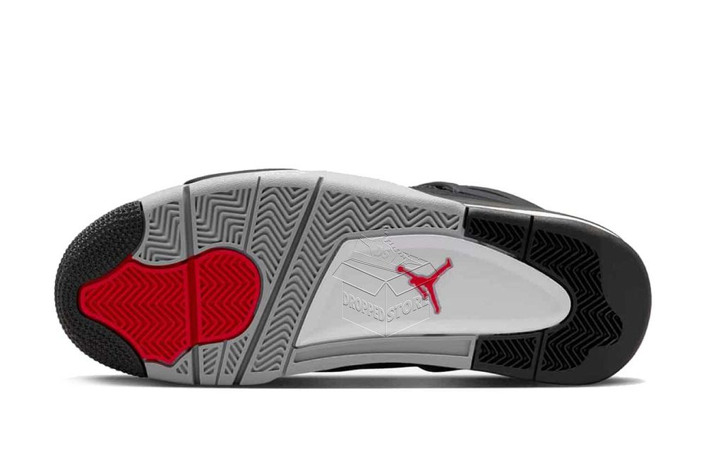 Nike AIR JORDAN 4 Black Canvas – Buty | DH7138–006