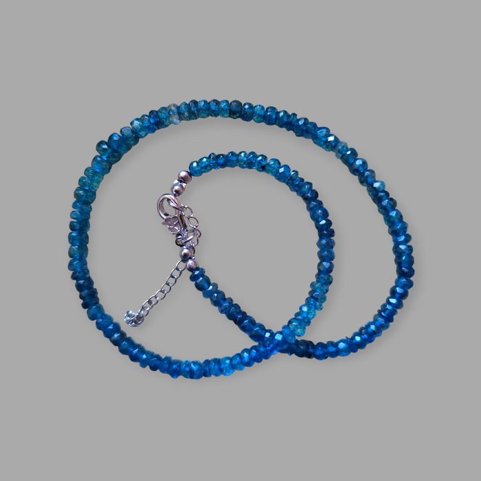 Naszyjnik London Blue Topaz – Głębia Oceanu