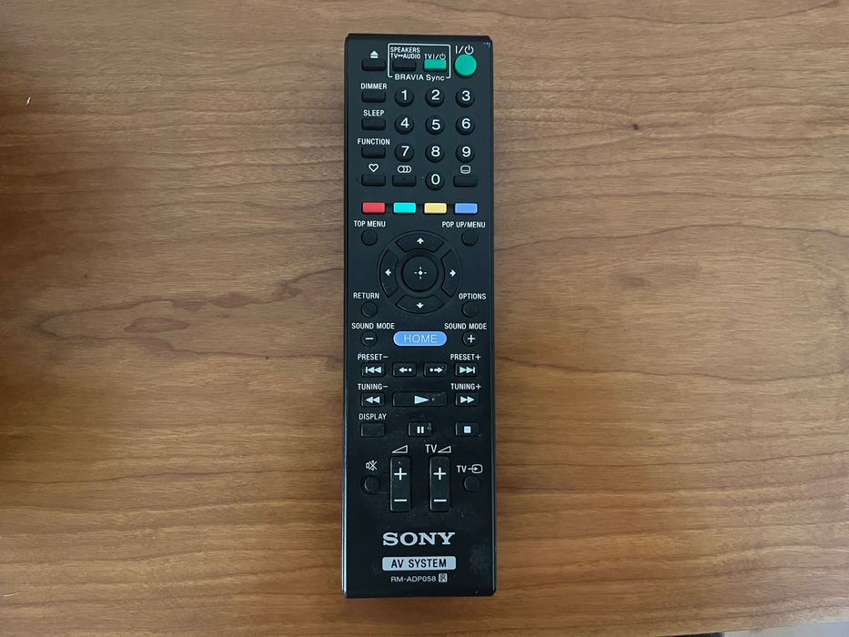 Blu-ray Disc/DVD Home Theatre
System Sony