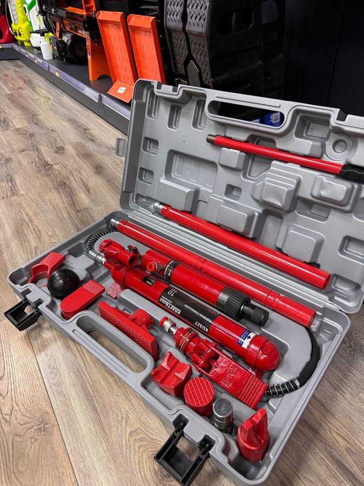 Комплект гідравлічних розпірок для рихтовки 10 т розтяжка гідравлічна