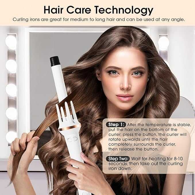 Enrolador de cabelo automatico