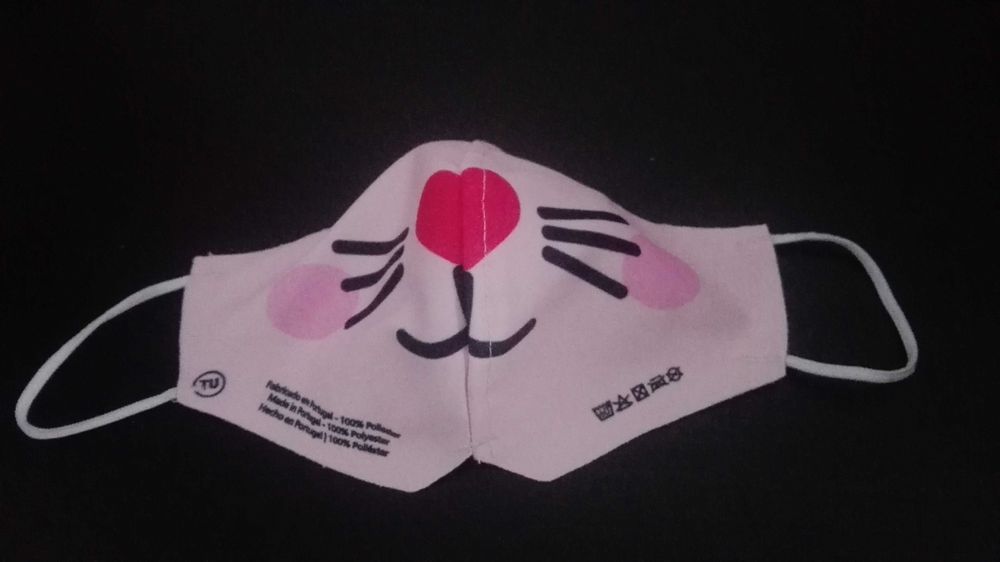 Máscara menina zippy - nova