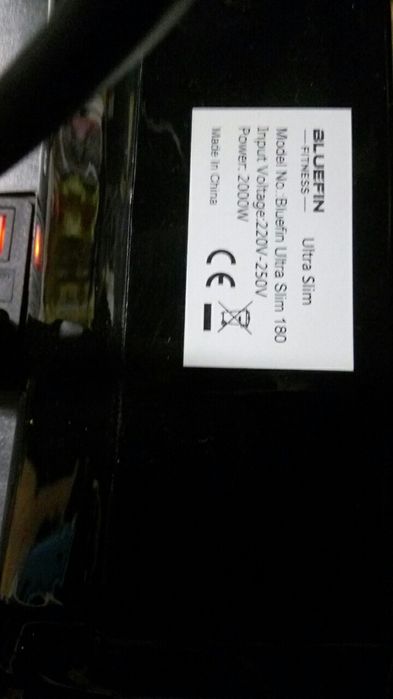 BLUEFIN Fitness Ultra Slim Power, platforma wibrująca, masażer.