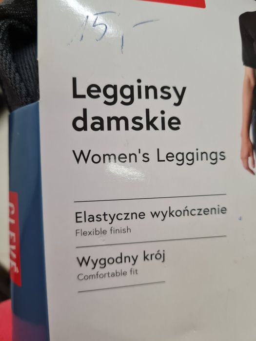 Leginsy damskie ciepłe
